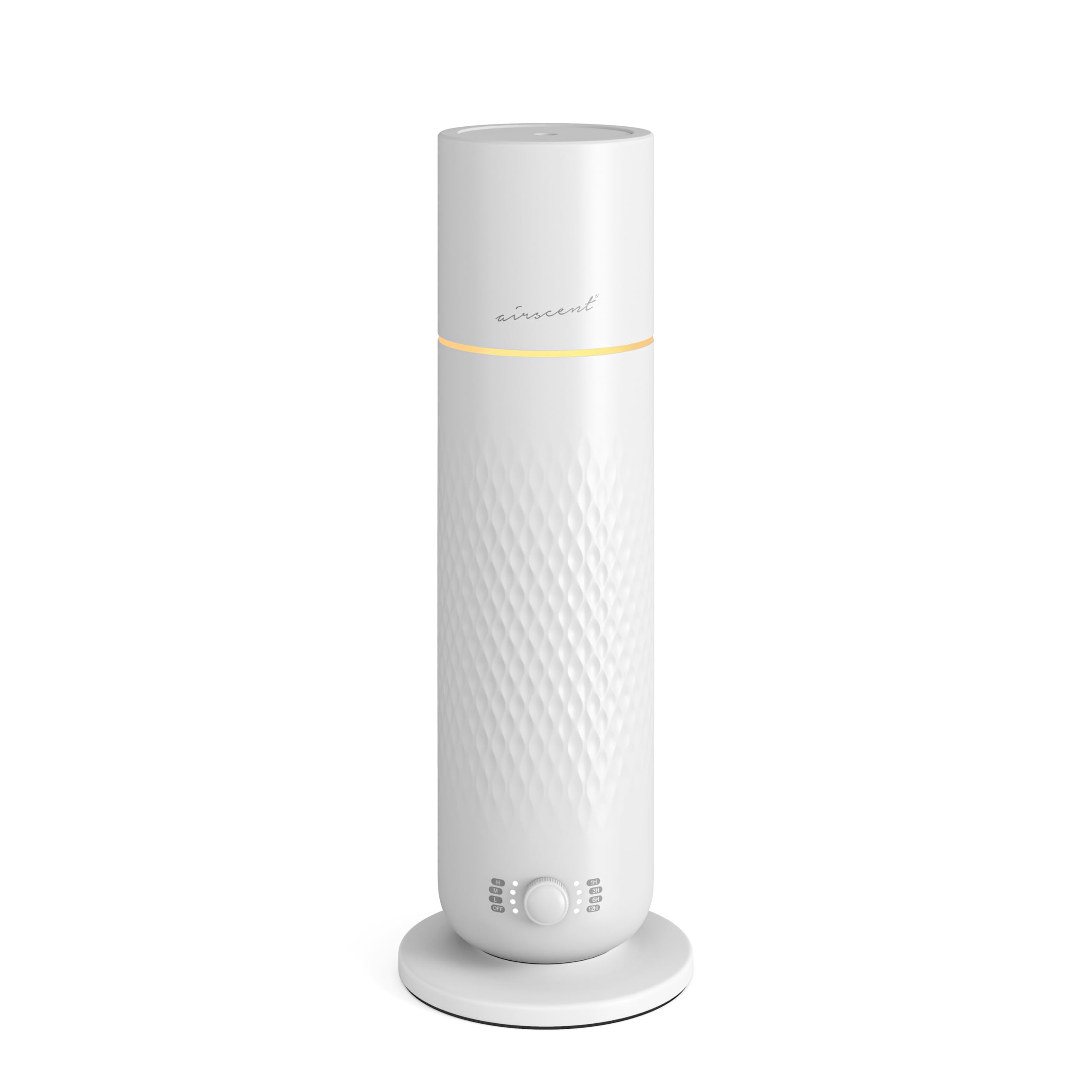 The AirScent Waterless Diffuser - Cold Air Scent Diffuser Oil Machine for Homes, Offices, Hotels and Spas - Aromatherapy Diffuser for Aesthetic Scenting - Black - 4.05 Oz - Fragrance Not Included
